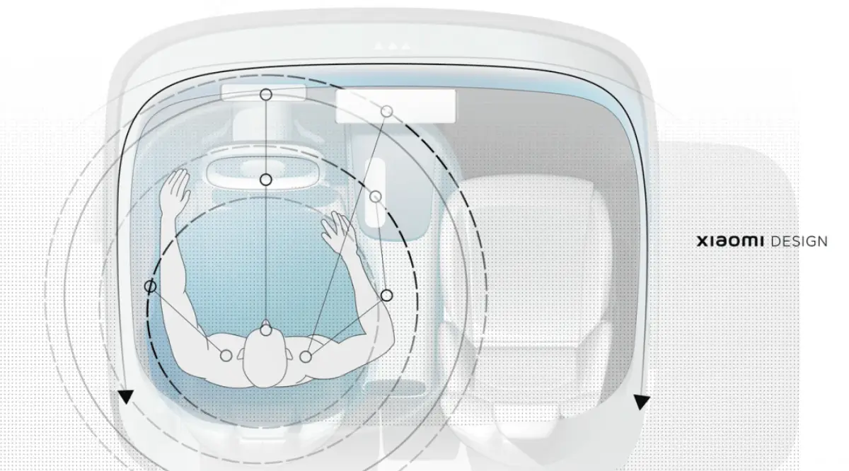 การตกแต่ง ภายใน Xiaomi SU7 Seat