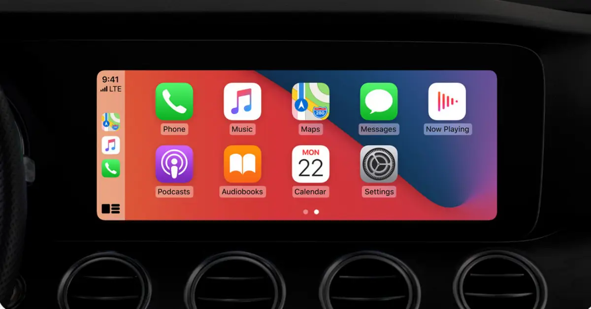 Porsche รถยนต์ Apple CarPlay