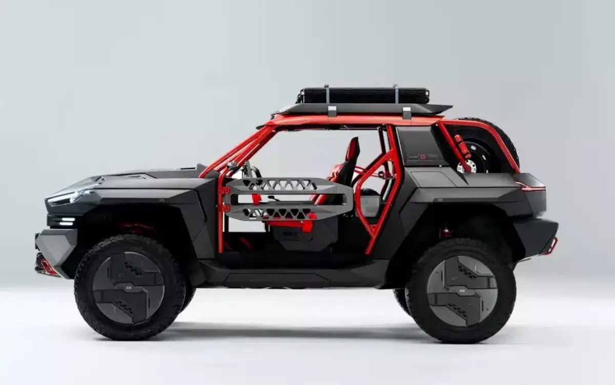 M-Hunter pictures of Dongfeng’s extreme off-road