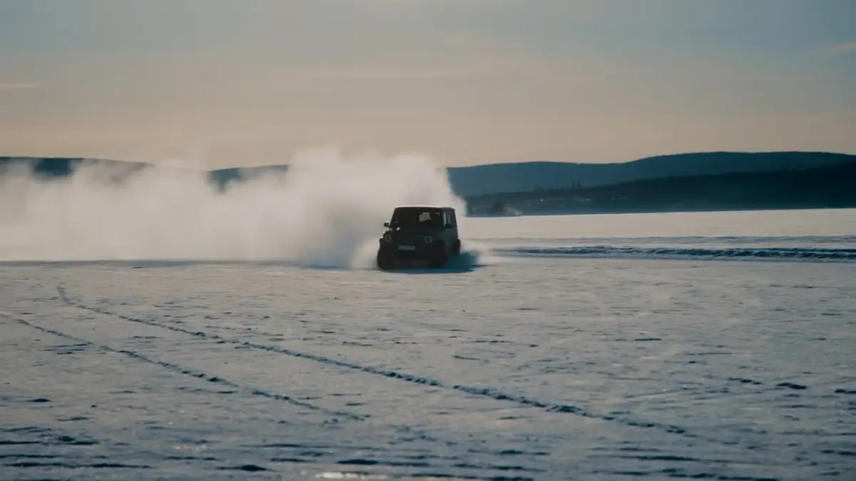 Mercedes teases electric G-Class 