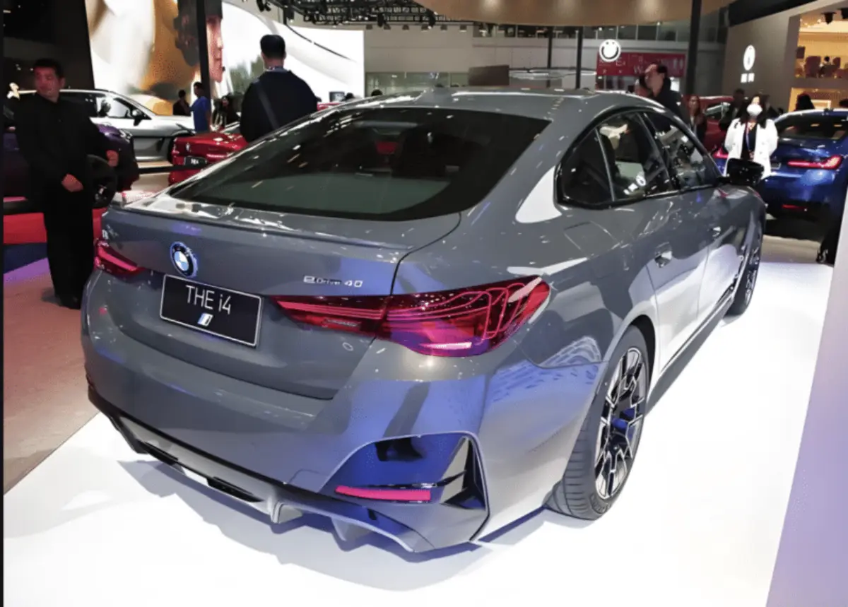 Updated BMW i4 at Beijing Auto Show